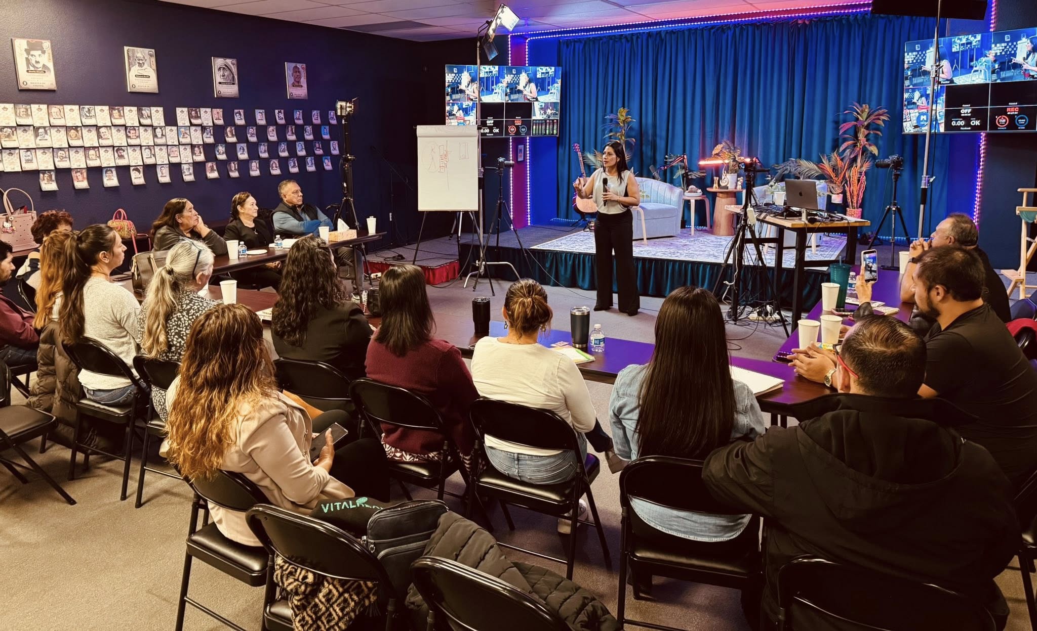 Producción y audiencia en The Master Center